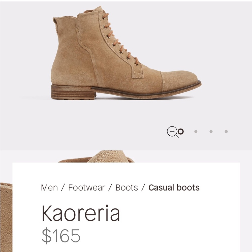 Aldo Kaoreria Light Beige Boots US 8/EUR 41